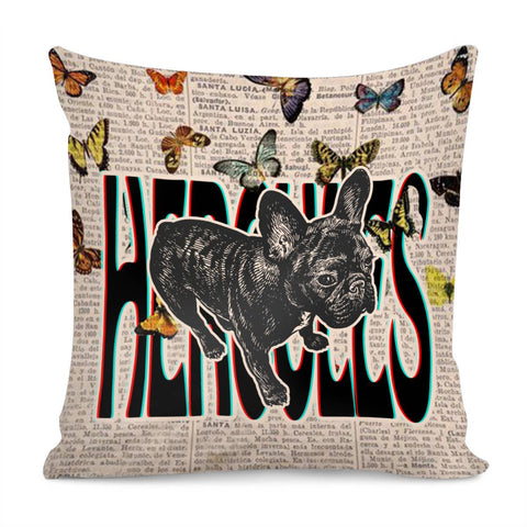 Image of Vintage Bulldogs Pillow Cover