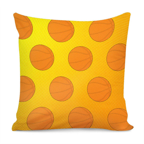 Image of Basketball Spots. Pillow Cover