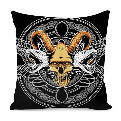 Image of Devil And Viper Pillow Cover