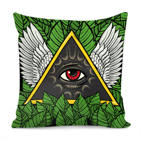 Image of The Jungle Eyes Pillow Cover