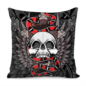 Angel And Viper Pillow Cover