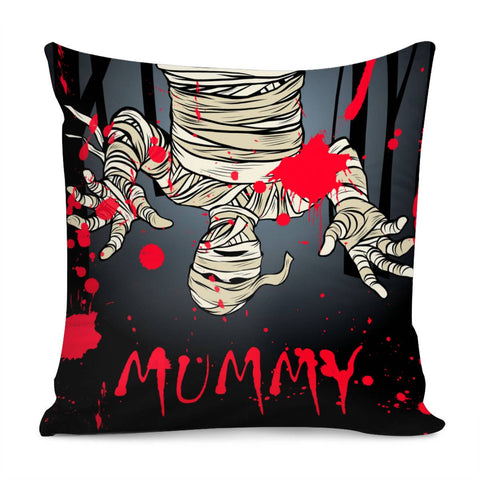 Image of The Walking Mummy Pillow Cover