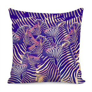 Zebra Cluster Pillow Cover