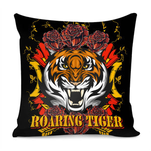 Roaring Tiger Pillow Cover