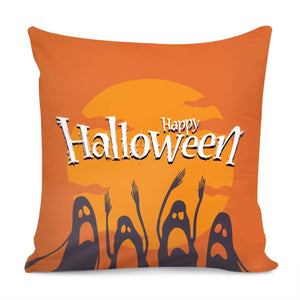 Happy Halloween Pillow Cover