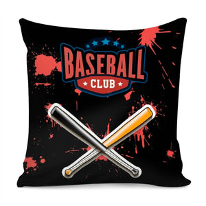 Baseball Club Pillow Cover