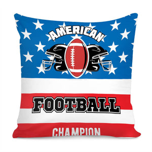 Football Pillow Cover