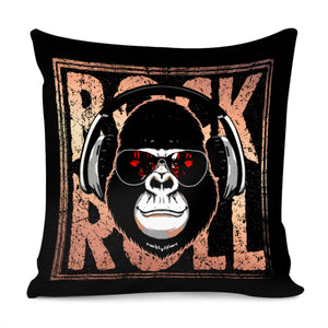 Cool Rock Gorilla Pillow Cover