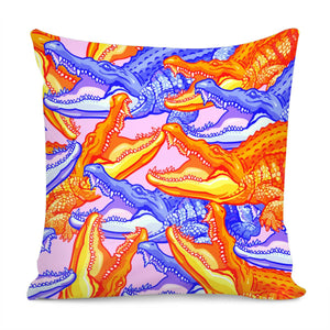 Crocodiles Pillow Cover