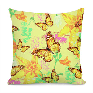 A Flutter Of Butterflies Pillow Cover