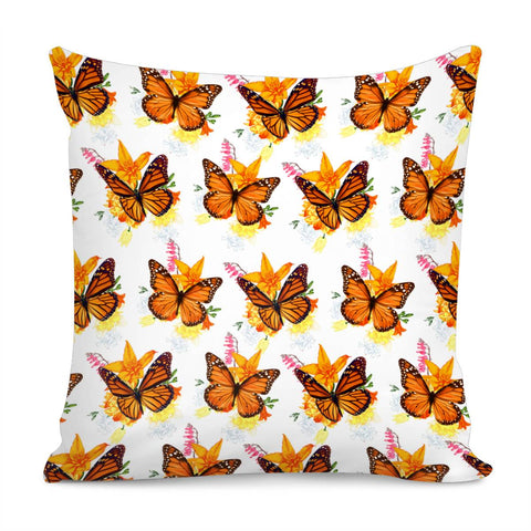 Image of Monarch Butterflies Pillow Cover