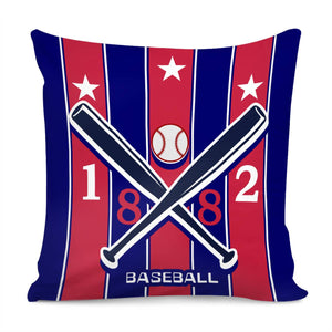 1882 Baseball Pillow Cover