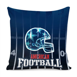 American Football Pillow Cover