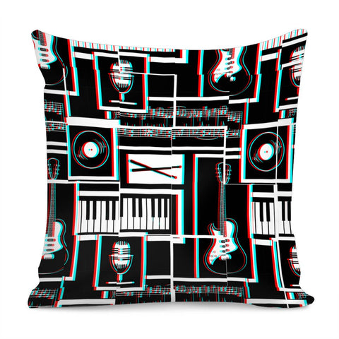 Image of Abstract Musician Pillow Cover