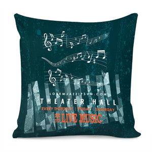 Creative Piano Pillow Cover