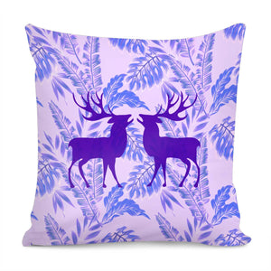 Silhouette Elk Pillow Cover