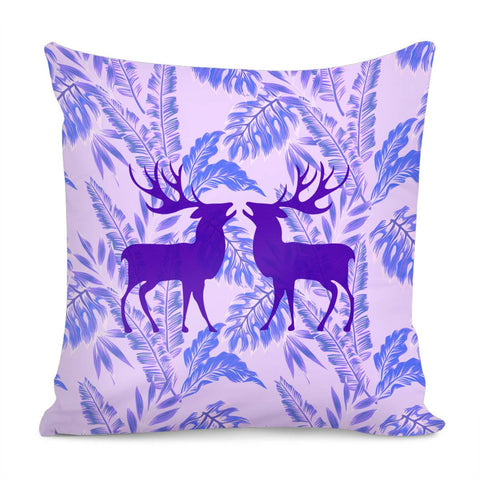 Image of Silhouette Elk Pillow Cover