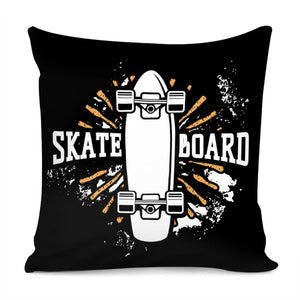 Creative Skateboard Pillow Cover