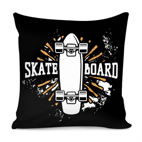 Image of Creative Skateboard Pillow Cover