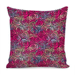 Roses Pattern Pillow Cover