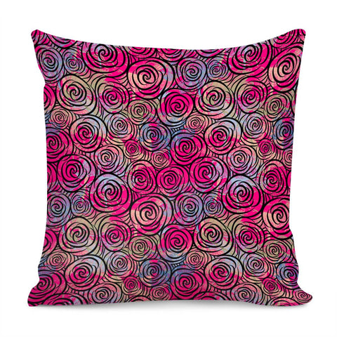 Image of Roses Pattern Pillow Cover