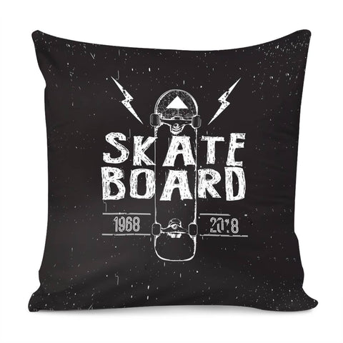 Image of Cool Skateboard Pillow Cover