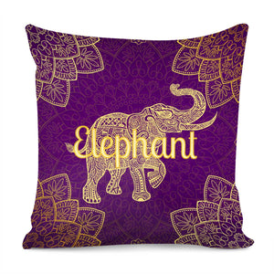 Elephant Pillow Cover