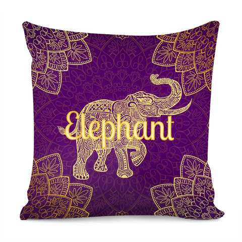 Image of Elephant Pillow Cover