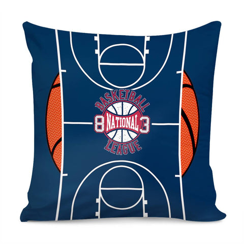 Image of Basketball Theme Pillow Cover