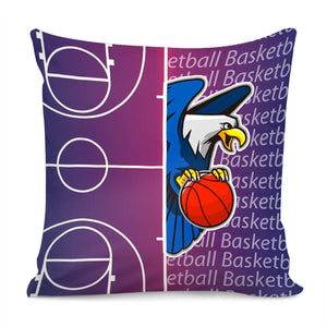 Shooting At The Basket Pillow Cover