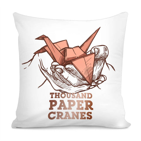 Image of Thousand Paper Cranes Pillow Cover