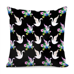 Swan Pillow Cover