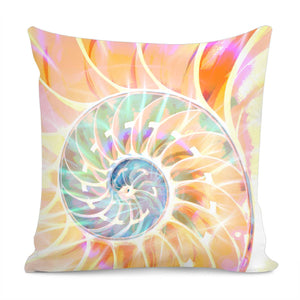 Shinning Nautilus Pillow Cover