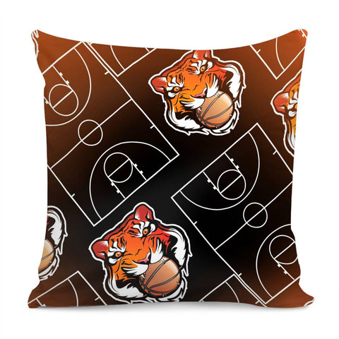 Image of Basketball Theme Pillow Cover