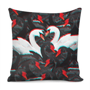 Swan Pillow Cover