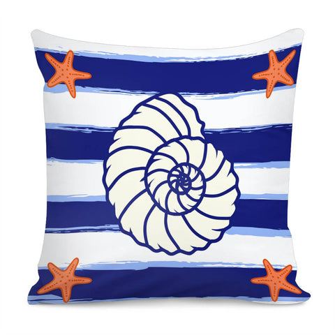 Image of Nautilus Shell Pillow Cover