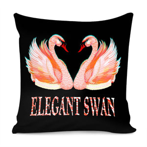 Swan Pillow Cover