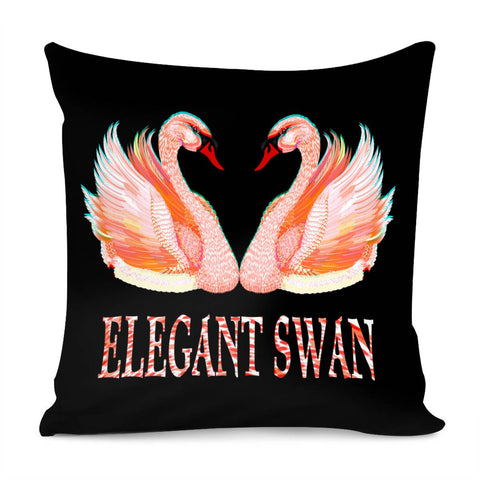 Image of Swan Pillow Cover