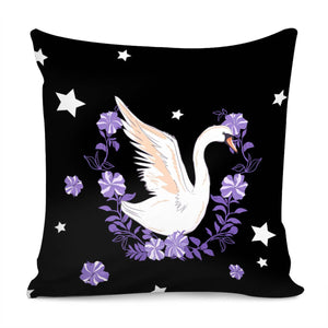 Swan Pillow Cover