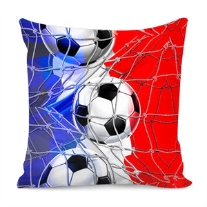 French Football Pillow Cover