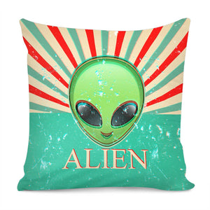 Aliens Pillow Cover