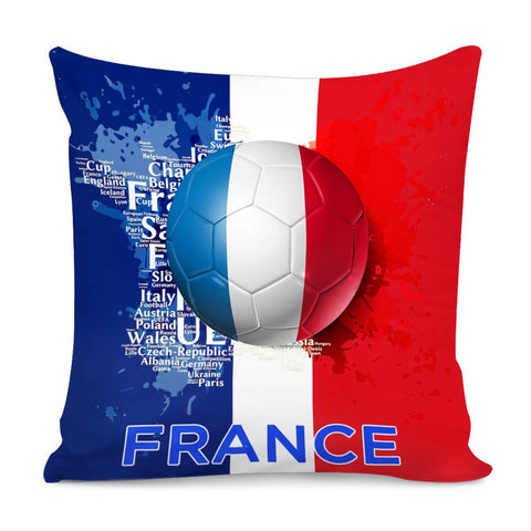 Image of French Football Team Pillow Cover