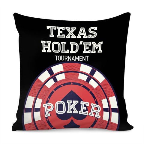 Image of Casino Chip Pillow Cover