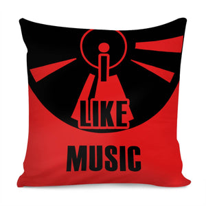 Compact Disc Theme Design Pillow Cover