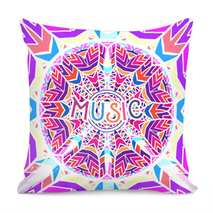 Compact Disc Illustration Pillow Cover
