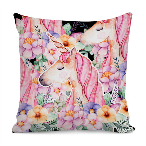 Image of Beautiful Unicorn Pillow Cover