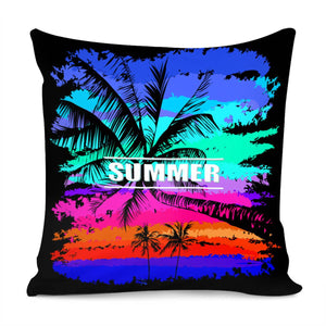 Coconut Tree Pillow Cover