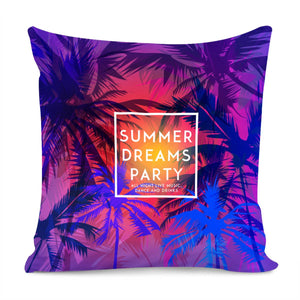 Coconut Tree Pillow Cover