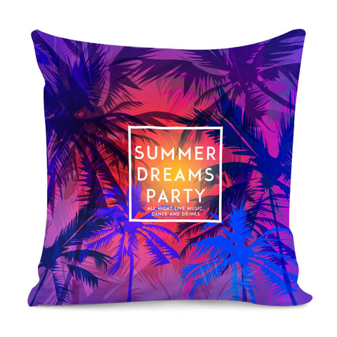 Image of Coconut Tree Pillow Cover