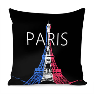 Eiffel Tower Pillow Cover